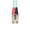 Picture of Startech.Com 20m (65ft) Lc/Upc To Lc/Upc OM4 Multimode Fiber Optic Cable, 50/125Μm Lommf/Vcsel Zipcord Fiber, 100G, Low Insertion Loss - Lszh Fiber Jumper Cord - 450FBLCLC20