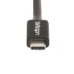 Picture of Startech.Com 3ft (1m) Thunderbolt 4 Cable - 40Gbps - 100W Pd - 4K/8K Video - Intel-Certified Thunderbolt Cable - Compatible W/ USB4/Thunderbolt 3/Usb 3.2/Usb Type-C/Displayport - Tblt4mm1m