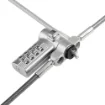 Picture of Startech.Com Universal Laptop Lock 6.6ft (2m), Security Cable for Notebook Compatible with Noble Wedge®/Nano/K-Slot; Keyless Combination Locking Cable, Anti-Theft Cut-Resistant Steel Cable - UNIVC4D-LAPTOP-LOCK