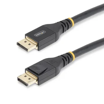 Picture of Startech.Com 7.6m (25ft) Active Displayport 1.4 Cable, DP8K Displayport Cable w/HBR3, HDR10, Mst, Dsc 1.2, Hdcp 2.2, 8K 60Hz, 4K 120Hz - Dp 1.4 Cable M/M - DP14A-7M-DP-CABLE