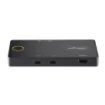 Picture of Startech.Com 2-Port Usb-C Kvm Switch, Single-4K 60Hz Hdmi Monitor, Dual-100W Power Delivery Pass-Through Ports, Bus Powered, Usb Type-C/USB4/Thunderbolt 3/4 Compatible - Small Form Factor - C2-H46-UC2-PD-KVM