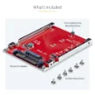 Picture of Startech.Com 1M25-U3-M2-ADAPTER Interface Cards/Adapter Internal M.2 - 1M25-U3-M2-ADAPTER