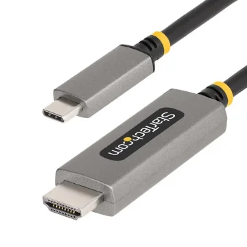 Picture of Startech.Com 3ft (1m) Usb-C To Hdmi Adapter Cable, 8K 60Hz, 4K 144Hz, HDR10, Usb Type-C To Hdmi 2.1 Video Converter Cable, Usb-C Dp Alt Mode/USB4/Thunderbolt 3/4 Compatible - Usb-C Laptop To Hdmi Monitor - 134B-USBC-HDMI211M