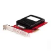 Picture of Startech.Com U.3 To Pcie Adapter Card, Pcie 4.0 x4 Adapter for 2.5" U.3 Nvme Ssds, Sff-Ta-1001 Pci Express Add-In Card for Desktops/Servers, Taa Compliant - Os Independent - Pex4sff8639u3