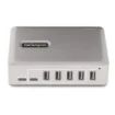 Picture of Startech.Com 7-Port Usb-C Hub - 5x Usb-A + 2x Usb-C - Self-Powered w/65W Power Supply - Usb 3.1 10Gbps - Desktop/Laptop Usb Hub w/3ft Usb-If Certified Locking Cable - Usb C Hub - 10G5a2cs-Usb-C-Hub