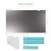 Picture of Startech.Com 13.3in Laptop Privacy Screen - Anti-Glare Privacy Filter for Widescreen (16:9) Displays - Laptop Monitor Screen Protector with 51% Blue Light Reduction - Reversible Matte/Glossy Sides - 133L-PRIVACY-SCREEN