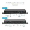 Picture of Startech.Com 4K Hdmi Over Fiber Extender Kit, 4K 60Hz Up To 3300ft/1km (Single Mode) or 1000ft/300m (Multimode) Lc Fiber Optic, Hdr, Hdcp, 3.5mm Audio/RS232/IR Extender, Transmitter and Receiver Kit - St121hd20fxa2