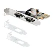 Picture of Startech.Com 2-Port Pci Express Serial Interface Card, Dual Port Pcie To RS232 (DB9) Serial Card, 16C1050 Uart, Low/Full Profile Brackets, Com Retention, for Windows/Linux - 21050-Pc-Serial-Lp
