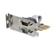 Picture of Startech.Com 2-Port Pci Express Serial Interface Card, Dual Port Pcie To RS232 (DB9) Serial Card, 16C1050 Uart, Low/Full Profile Brackets, Com Retention, for Windows/Linux - 21050-Pc-Serial-Lp