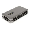 Picture of Startech.Com Usb-C Multiport Adapter - Hdmi/Vga - 4K 60Hz - 3-Port Usb Hub - 100W Power Delivery Pass-Through - Gbe - Travel Mini Docking Station W/ Charging - 1ft/30cm Wrap-Around Cable - Dkt31cvhpd3