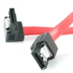 Picture of Startech.Com 18in Latching Sata To Right Angle Sata Serial Ata Cable - Lsata18ra1