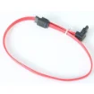 Picture of Startech.Com 18in Latching Sata To Right Angle Sata Serial Ata Cable - Lsata18ra1