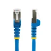 Picture of Startech.Com 50cm CAT6a Ethernet Cable - Blue - Low Smoke Zero Halogen (Lszh) - 10GbE 500MHz 100W Poe++ Snagless Rj-45 W/Strain Reliefs S/Ftp Network Patch Cord - NLBL-50C-CAT6A-PATCH