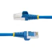 Picture of Startech.Com 10m CAT6a Ethernet Cable - Blue - Low Smoke Zero Halogen (Lszh) - 10GbE 500MHz 100W Poe++ Snagless Rj-45 W/Strain Reliefs S/Ftp Network Patch Cord - NLBL-10M-CAT6A-PATCH