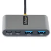 Picture of Startech.Com 4-Port Usb-C Hub with 100W Power Delivery Pass-Through - 2x Usb-A + 2x Usb-C - Usb 3.0 5Gbps - 1ft (30cm) Long Cable - Portable Usb Type-C To Usb-A/C Hub - 5G2a2cpdb-Usb-C-Hub