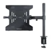 Picture of Startech.Com Laptop Desk Mount - Monitor and Laptop Mount - Displays Up To 34in (8kg/17.6lb) & Laptops (4.5kg/9.9lb) - Articulating Vesa Laptop Tray Arm - Clamp / Grommet Mount - A-Laptop-Desk-Mount