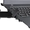 Picture of Startech.Com Laptop Desk Mount - Monitor and Laptop Mount - Displays Up To 34in (8kg/17.6lb) & Laptops (4.5kg/9.9lb) - Articulating Vesa Laptop Tray Arm - Clamp / Grommet Mount - A-Laptop-Desk-Mount