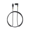 Picture of Startech.Com 6ft (2m) Usb C Charging Cable Right Angle - 60W Pd 3A - Heavy Duty Fast Charge Usb-C Cable - Black Usb 2.0 Type-C - Rugged Aramid Fiber - Usb Charging Cord - R2CCR-2M-USB-CABLE