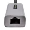 Picture of Startech.Com Usb-C To Ethernet Adapter, Usb 3.0 To Gigabit Ethernet Network Adapter - 10/100/1000 Mbps, Usb-C To RJ45 Ethernet Adapter (Gbe), 12in Attached Cable, Driverless Install - Us1gc30b2