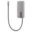 Picture of Startech.Com Usb C Multiport Adapter, 4K 60Hz Hdmi Video, 3 Port 5Gbps Usb Hub, 100W Power Delivery Pass-Through, Gbe, 12"/30cm Cable, Mini Travel Dock, Laptop Docking Station - 127B-USBC-MULTIPORT
