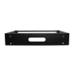 Picture of Startech.Com 2U Wall Mount Network Rack - 14In. Deep (Low Profile) - 19" Patch Panel Bracket for Shallow Server, It Equipment, Network Switches - 77lbs/35kg Weight Capacity, Black - RACK-2U-14-BRACKET