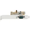 Picture of Startech.Com Pci Express Serial Card, Pcie To RS232 (DB9) Serial Interface Card, Pc Serial Card W/ 16C1050 Uart, Standard or Low Profile Brackets, Com Retention, Windows & Linux - 11050-Pc-Serial-Card