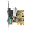 Picture of Startech.Com 2-Port Pci Express Serial Card, Dual Port Pcie To RS232 (DB9) Serial Card, 16C1050 Uart, Standard or Low Profile Brackets, Com Retention, for Windows & Linux - 21050-Pc-Serial-Card