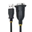 Picture of Startech.Com 3ft (1m) Usb To Serial Cable, DB9 Male RS232 To Usb Converter, Prolific Ic, Usb To Serial Adapter for Plc/Printer/Scanner/Switch, Usb To Com Port Adapter, Windows/Mac - 1P3fp-Usb-Serial