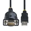 Picture of Startech.Com 3ft (1m) Usb To Serial Cable, DB9 Male RS232 To Usb Converter, Prolific Ic, Usb To Serial Adapter for Plc/Printer/Scanner/Switch, Usb To Com Port Adapter, Windows/Mac - 1P3fp-Usb-Serial