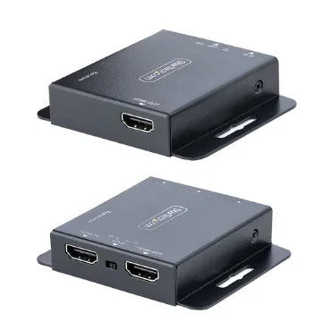 Picture of Startech.Com 4K Hdmi Extender Over CAT6/CAT5 Ethernet Cable, 4K 30Hz or 1080p 60Hz Video Extender, Hdmi Over Ethernet Cable, Hdmi Transmitter and Receiver Kit, Ir Remote Control - Extend-Hdmi-4K40c6p1