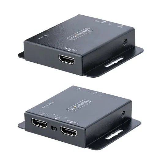 Picture of Startech.Com 4K Hdmi Extender Over CAT6/CAT5 Ethernet Cable, 4K 30Hz or 1080p 60Hz Video Extender, Hdmi Over Ethernet Cable, Hdmi Transmitter and Receiver Kit, Ir Remote Control - Extend-Hdmi-4K40c6p1