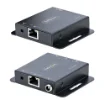 Picture of Startech.Com 4K Hdmi Extender Over CAT6/CAT5 Ethernet Cable, 4K 30Hz or 1080p 60Hz Video Extender, Hdmi Over Ethernet Cable, Hdmi Transmitter and Receiver Kit, Ir Remote Control - Extend-Hdmi-4K40c6p1