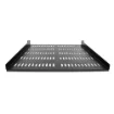 Picture of Startech.Com 1U Server Rack Shelf - Universal Vented Rack Mount Cantilever Tray for 19" Network Equipment Rack & Cabinet - Durable Design - Weight Capacity 55lb/25kg - 20" Deep Shelf, Black - SHELF-1U-20-FIXED-V