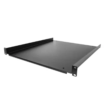 Picture of Startech.Com 1U Server Rack Shelf - Universal Rack Mount Cantilever Shelf for 19" Network Equipment Rack & Cabinet - Durable Design - Weight Capacity 55lb/25kg - 20" Deep Tray - SHELF-1U-20-FIXED-S