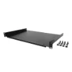 Picture of Startech.Com 1U Server Rack Shelf - Universal Rack Mount Cantilever Shelf for 19" Network Equipment Rack & Cabinet - Durable Design - Weight Capacity 55lb/25kg - 12" Deep Tray - SHELF-1U-12-FIXED-S