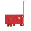 Picture of Startech.Com Sata Pcie Card - 2 Port Pcie Sata Expansion Card - 6Gbps - Full/Low Profile - Pci Express To Sata Adapter/Controller - ASM1061 Non-Raid - Pcie To Sata Converter - 2P6g-Pcie-Sata-Card