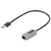 Picture of Startech.Com Usb 3.0 To Gigabit Ethernet Network Adapter - 10/100/1000 Mbps, Usb To RJ45, Usb 3.0 To Lan Adapter, Usb 3.0 Ethernet Adapter (Gbe), 11in Attached Cable, Driverless Install - Usb31000s2