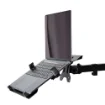 Picture of Startech.Com Vesa Laptop Tray - Adjustable Monitor Arm Laptop Tray Secures Notebooks (4.5kg / 9.9lb) - 75x75 & 100x100 Vesa Mount Holes - Ventilated - for Monitor Desk Mounts/Stands - Laptop-Arm-Tray