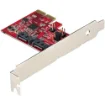 Picture of Startech.Com Sata Pcie Card - 2 Port Pcie Sata Expansion Card - 6Gbps - Full/Low Profile - Pci Express To Sata Adapter/Controller - ASM1062R Sata Raid - Pcie To Sata Converter - 2P6gr-Pcie-Sata-Card