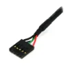 Picture of Startech.Com 12in Internal 5 Pin Usb Idc Motherboard Header Cable - F/F - Usbint5pin12