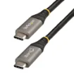 Picture of Startech.Com 3ft (1m) Usb C Cable 10Gbps - Usb-If Certified Usb-C Cable - Usb 3.1 Type-C Cable - 100W (5A) Power Delivery Charging, Dp Alt Mode - Usb C To C Cord - Charge & Sync - Usb31ccv1m