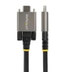 Picture of Startech.Com 3ft (1m) Side Screw Locking Usb C Cable 10Gbps - Usb-If Certified Usb-C Cable - Usb 3.1/3.2 Gen 2 Type-C Cable - 100W (5A) Power Delivery Charging, Dp Alt Mode - Dual Screw Lock - Usb-C Cord Charge/Sync - Usb31ccslkv1m