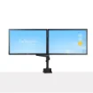 Picture of Startech.Com Desk Mount Dual Monitor Arm, Full Motion Monitor Mount for 2x Vesa Displays Up To 32" (17.6lb/8kg), Height Adjustable, Clamp/Grommet Mount, Mechanical Spring - Armdualpivot