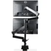 Picture of Startech.Com Desk Mount Dual Monitor Arm, Full Motion Monitor Mount for 2x Vesa Displays Up To 32" (17.6lb/8kg), Height Adjustable, Clamp/Grommet Mount, Mechanical Spring - Armdualpivot