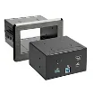 Picture of Startech.Com Conference Room Docking Station - Universal Laptop Dock - 4K Hdmi, 60W Power Delivery, Usb Hub, Gbe, Audio - In-Table Connectivity Box for Huddle/Boardroom Collaboration Space - Kitbzdock