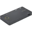 Picture of Startech.Com 2 Port Hybrid Usb-A + Hdmi & Usb-C Kvm Switch - Single 4K 60Hz Hdmi 2.0 Monitor - Compact Desktop And/Or Laptop Hdmi Kvm Switch - Usb Bus Powered - Thunderbolt 3 Compatible - Sv221huc4k
