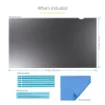 Picture of Startech.Com Monitor Privacy Screen for 19 Inch Pc Display - Computer Screen Security Filter - Blue Light Reducing Screen Protector Film - 16:10 Widescreen - Matte/Glossy - +/-30 Degree - PRIVACY-SCREEN-19M