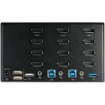 Picture of Startech.Com 2 Port Quad Monitor Displayport Kvm Switch - 4K 60Hz Uhd Hdr - Desktop 4K Dp 1.2 Kvm with 2 Port Usb 3.0 Hub (5Gbps) & 4x Usb 2.0 Hid Ports, Audio - Hotkey Switching - Taa - Sv231qdpu34k