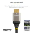 Picture of Startech.Com 6ft (2m) Hdmi 2.1 Cable 8K - Certified Ultra High Speed Hdmi Cable 48Gbps - 8K 60Hz/4K 120Hz HDR10+ Earc - Ultra Hd 8K Hdmi Cable - Monitor/Tv/Display - Flexible Tpe Jacket - Hdmm21v2m