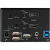 Picture of Startech.Com 2 Port Dual Monitor Hdmi Kvm Switch - 4K 60Hz Ultra Hd Hdr - Desktop 4K Hdmi 2.0 Kvm Switch with 2 Port Usb 3.0 Hub (5Gbps) & 4x Usb 2.0 Hid, Audio - Hotkey Switching - Taa - Sv231dhu34k6